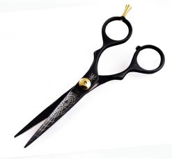 Black Spider Hair Scissors for all Hair Types, with Presentation Case